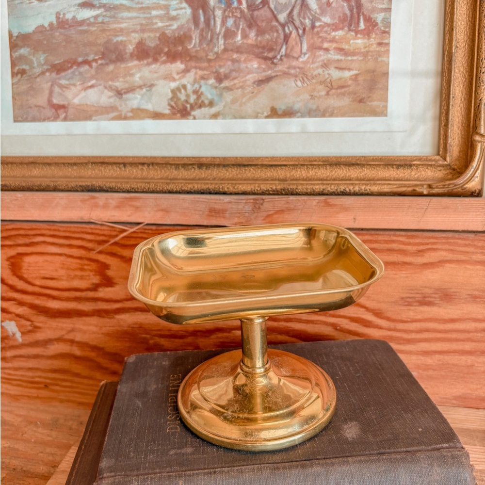 Vintage Brass Soap Dish π§Ό